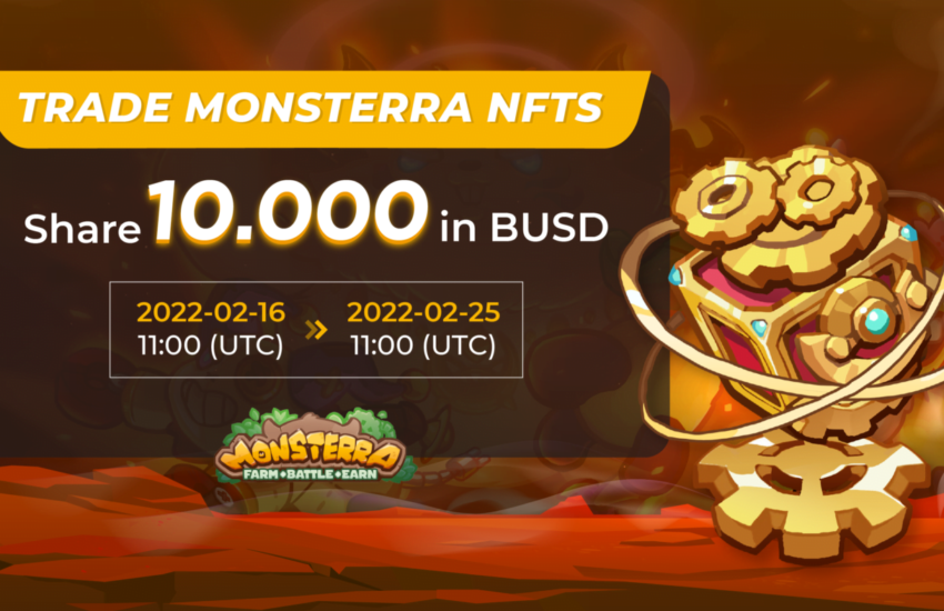 Únase al comercio Monsterra NFT para tener la oportunidad de compartir el grupo de bonos de hasta diez 000 USD - CoinLive