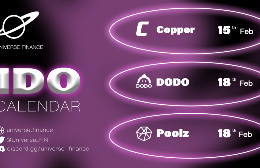 Universe Finance IDO Launches This Week, Early Adopters To Receive Airdrops