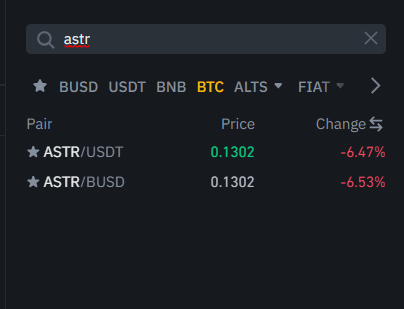 how to buy astar crypto