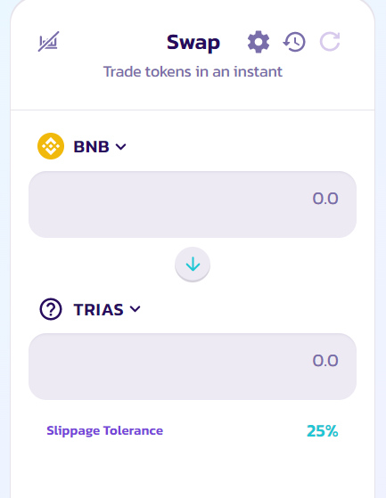 Trias Network (TRIAS) Token