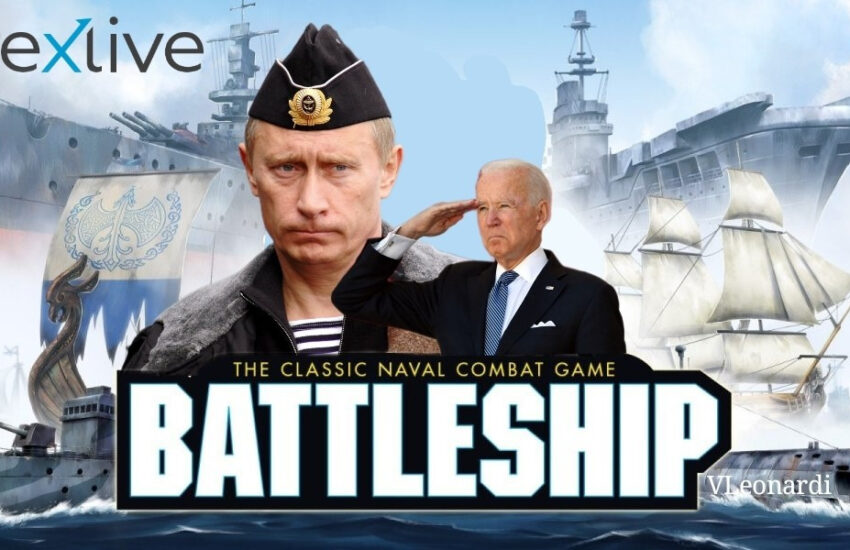 Meme del acorazado Putin Biden