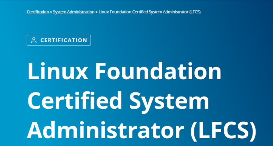 linux certification