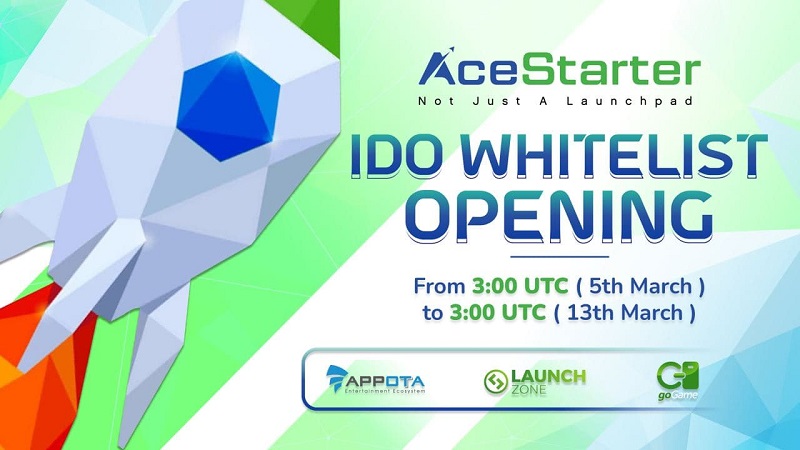 ¡El registro en la lista blanca de AceStarter IDO ya está abierto!