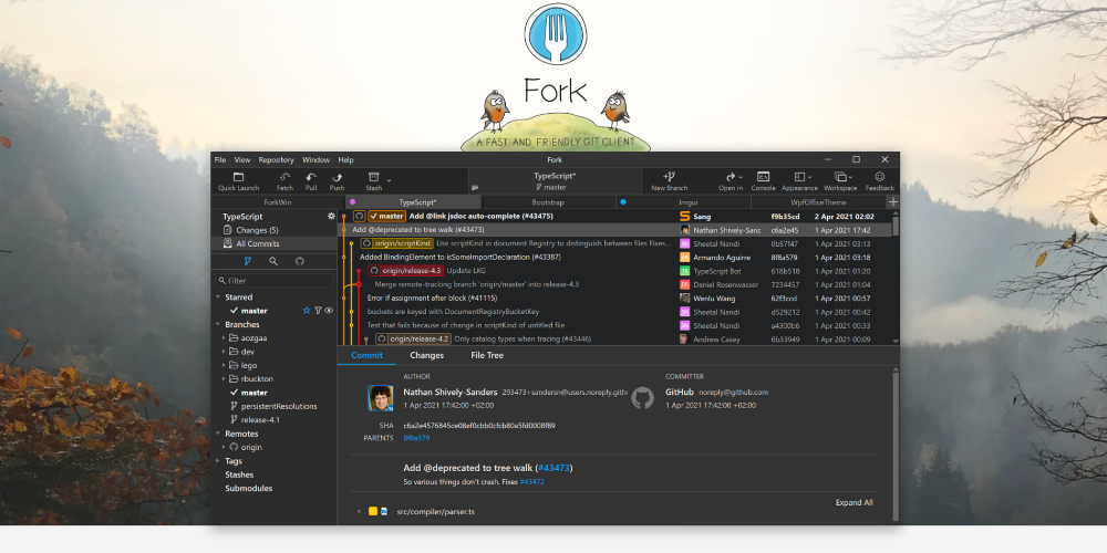 Fork is A Git GUI for Mac