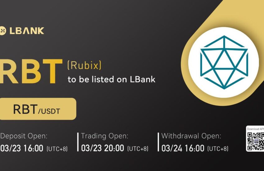 LBank Exchange Will List Rubix (RBT) On March 23, 2022