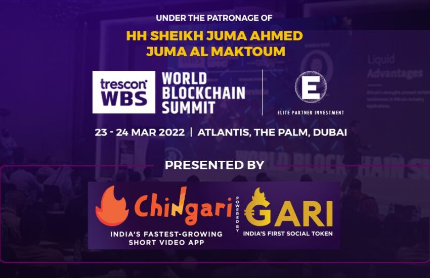 India’s Popular Short Video App Chingari Joins World Blockchain Summit 2022
