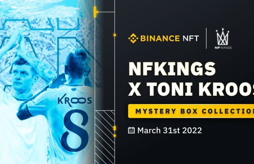Colección Binance NFT Mystery Box en asociación con Toni Kroos