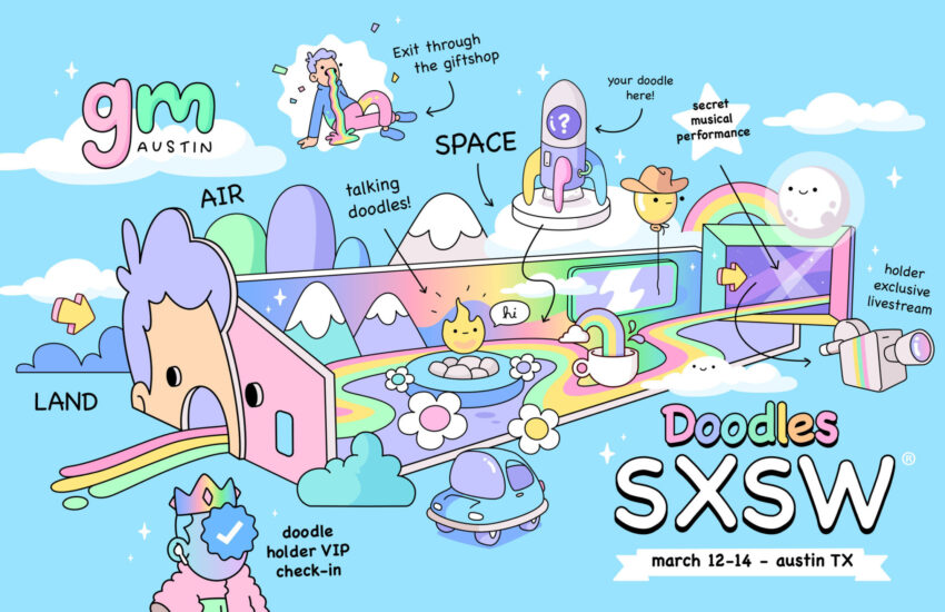 Behr está ayudando a dar vida a los colores icónicos de Doodles en una experiencia inmersiva única en el festival SXSW - NFT Culture