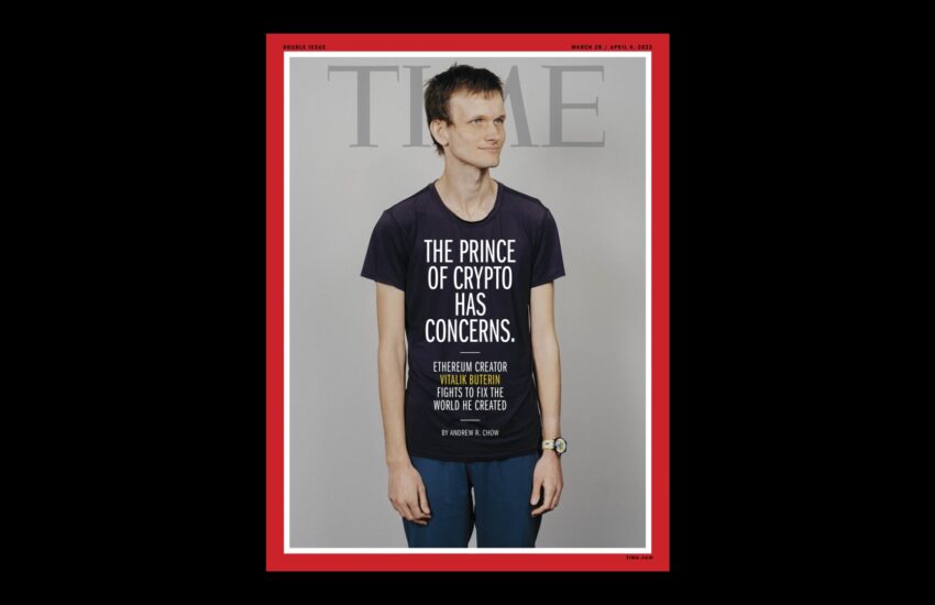 Edición de la revista TIME con Vitalik Buterin en la portada publicada como NFT – CoinLive