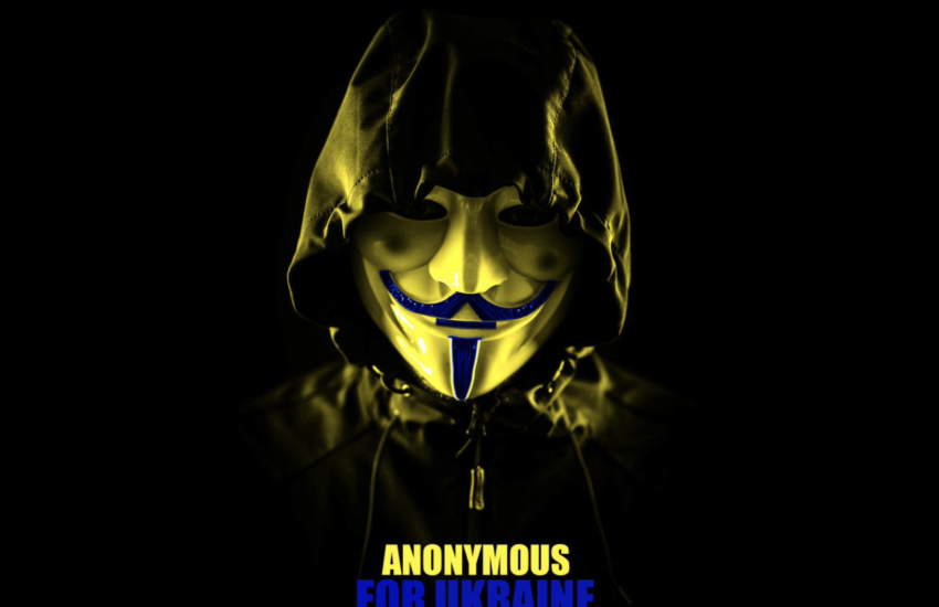 The infamous hacker group Anonymous 