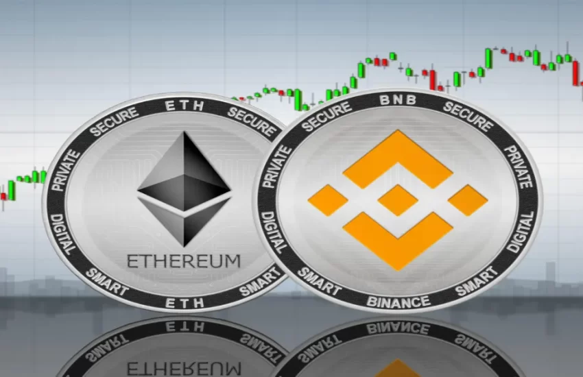 Ethereum and BNB price