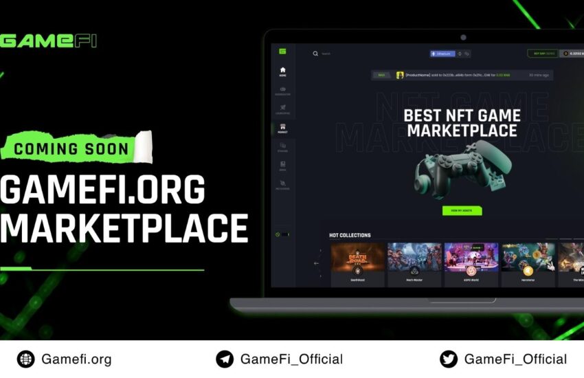GameFi.org está a punto de lanzar NFT Marketplace con varias opciones nuevas – CoinLive
