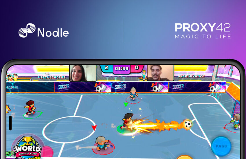 Proxy42 colabora con Nodle para llevar la realidad extendida al metaverso del juego