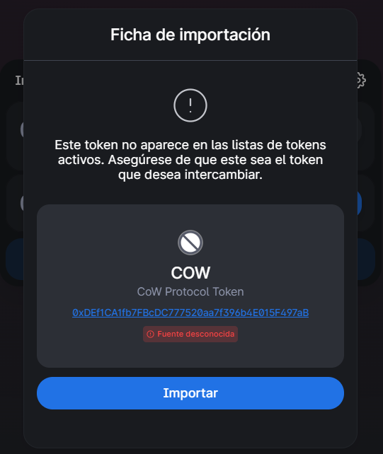 CowSwap Protocol (COW) Token