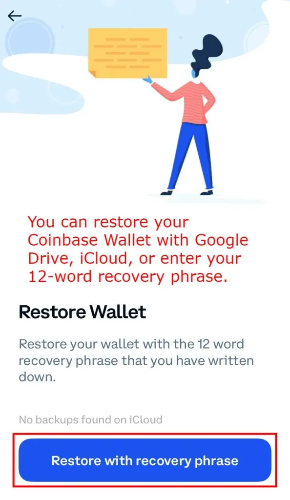 Cómo recuperar su (WALLET) billetera de Coinbase