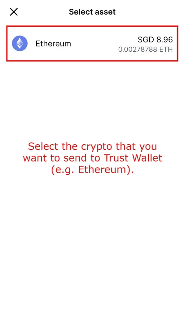 Cómo transferir criptomonedas de Coinbase a Trust Wallet