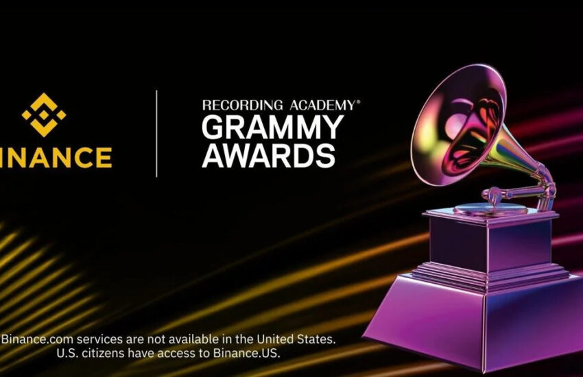 Binance becomes the sponsor of the largest music award on the planet GRAMMY