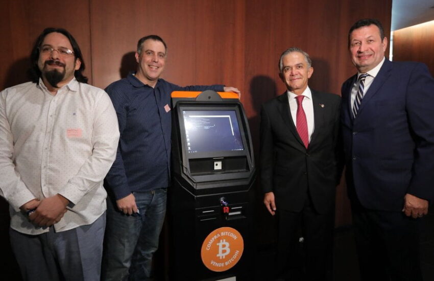 Official Bitcoin ATM installed in the Mexican Senate building