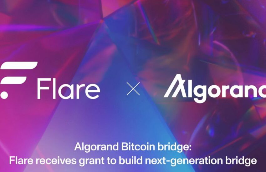 Flare Network is sponsored by Algorand to establish a bridge to bring Bitcoin into the ALGO ecosystem