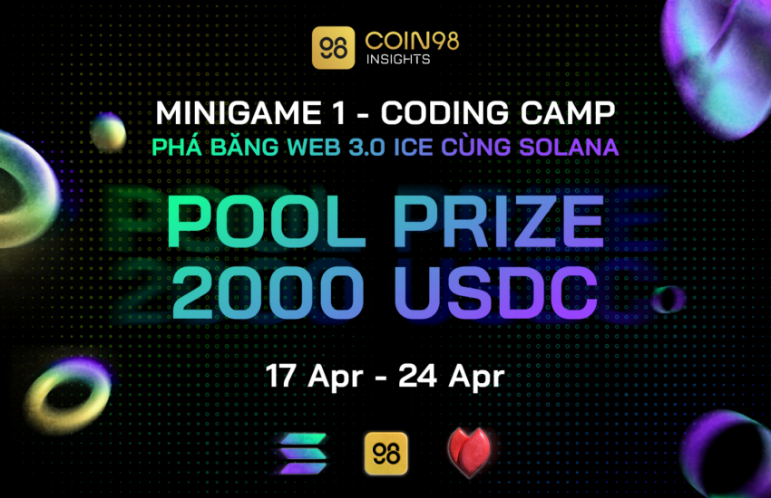 Juega al minijuego “Web 3.0 Coding Camp – Rompiendo el hielo de la Web 3.0 con Solana” – Atractivas recompensas – CoinLive