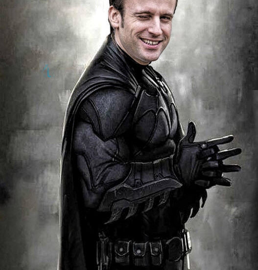 El meme de Macron Batman