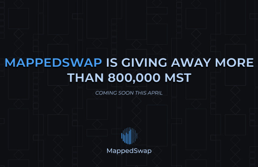 MappedSwap está regalando más de 800,000 MST este abril
