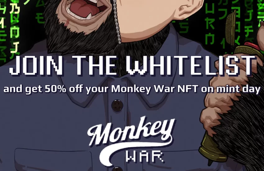 Monkey War permite a los miembros de la lista blanca acceder a la próxima preventa de NFT