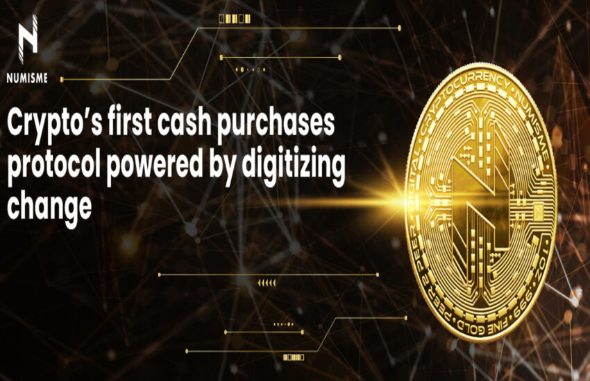 NUMISME: el primer protocolo de efectivo de Crypto: pague en efectivo y reciba el cambio electrónicamente