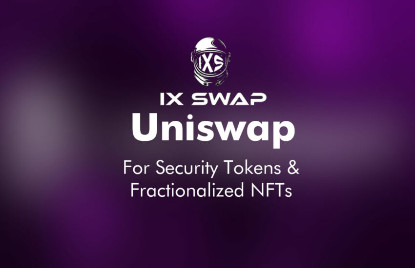 Uniswap para tokens de seguridad y NFT fraccionados
