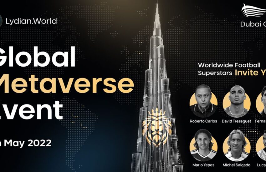 Global Metaverse Event of Lydian.World in Dubai Opera (Feat. Football Superstars)