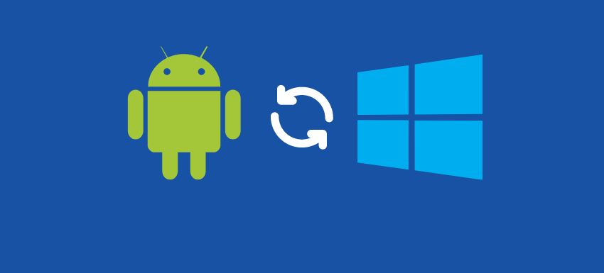 kd connect sync windows with android