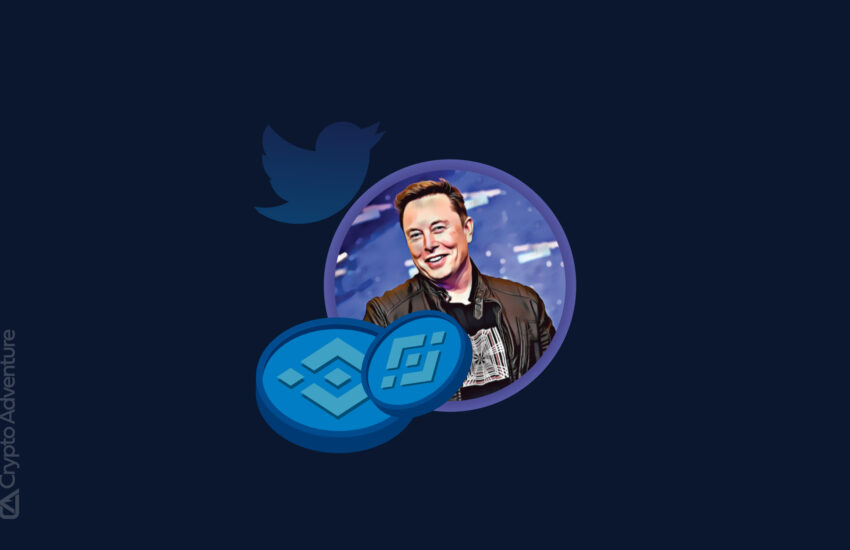 Binance apoyó la adquisición de Twitter de Elon Musk con $ 500 millones, dice presentación de la SEC