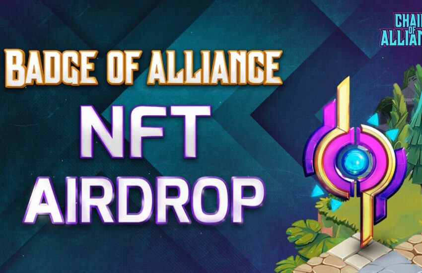 Chain of Alliance está realizando el próximo Airdrop of Alliance Badge – CoinLive