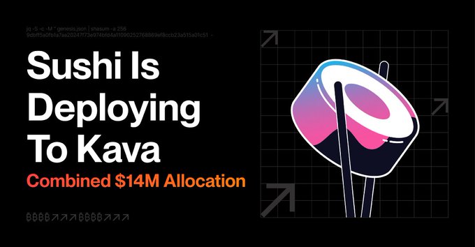 Kava anuncia un paquete de incentivos de $ 14 millones para el equipo de crecimiento de Sushi – CoinLive