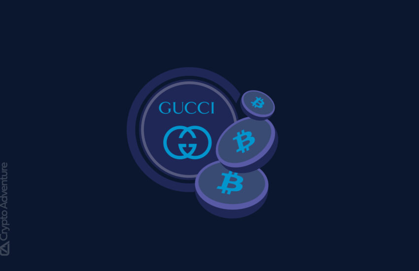 La marca de lujo Gucci planea integrar criptopagos