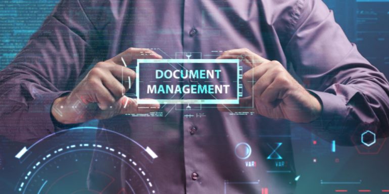 ¿Qué es una solución de gestión de documentos?