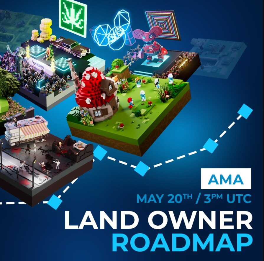 La hoja de ruta del propietario de Sandbox LAND 2022