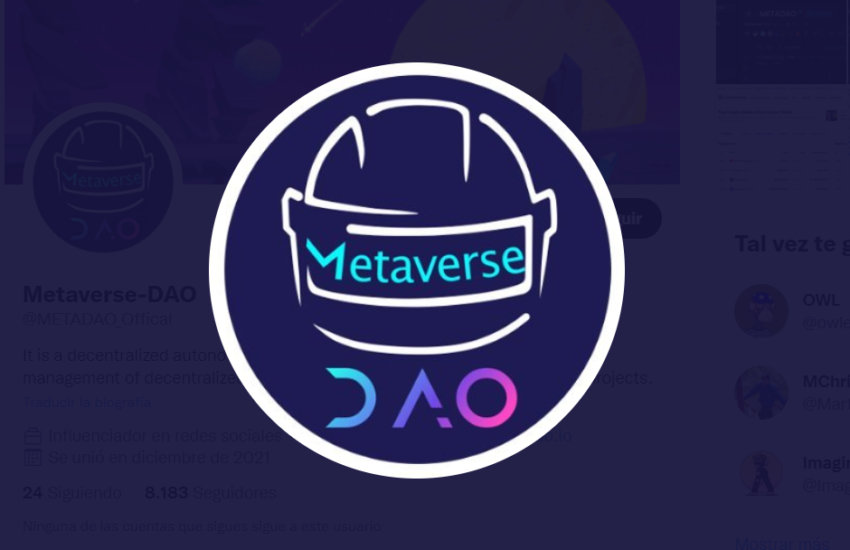 Metaverso-Dao (METADAO) Token