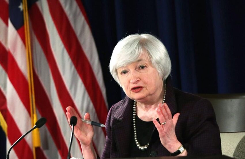 How US Treasury Secretary Janet Yellen reacted afterwards 