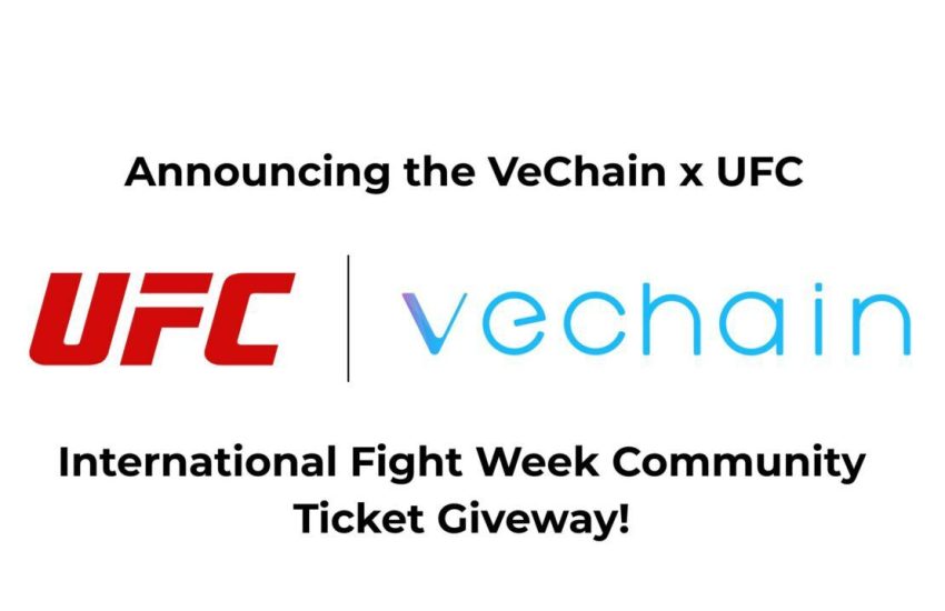 Sorteo de entradas para la comunidad de VeChain y UFC International Fight Week