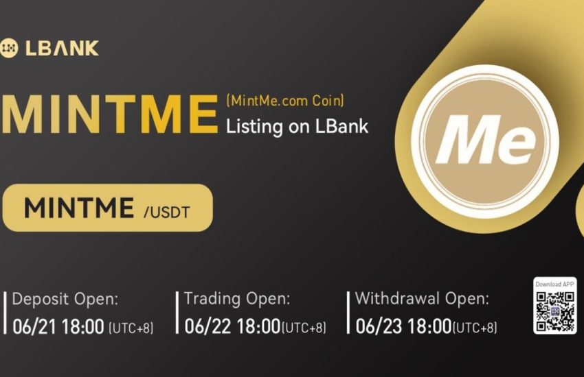 LBank Exchange Will List MintMe.com Coin (MINTME) On June 22, 2022