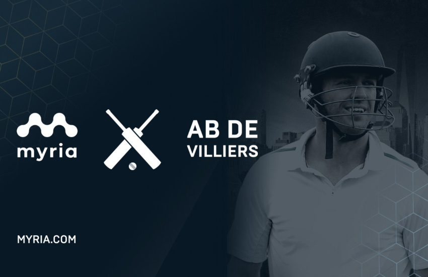 Cricket Legend AB de Villiers and Myria Gaming Studio Join Forces to Release Play-and-Earn Cricket Game