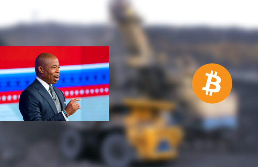El alcalde de la ciudad de Nueva York no está a favor del proyecto de ley de minería de Bitcoin