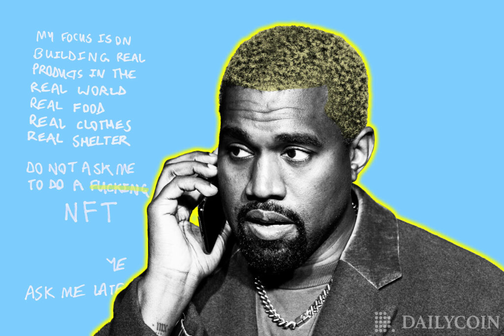 Kanye West revierte el desinterés en NFT, presenta 17 nuevas marcas NFT y Metaverse