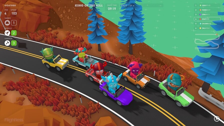 Detalles del juego Monster Racing League