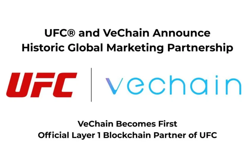 VeChain se convierte en el primer socio oficial de cadena de bloques de nivel 1 de UFC