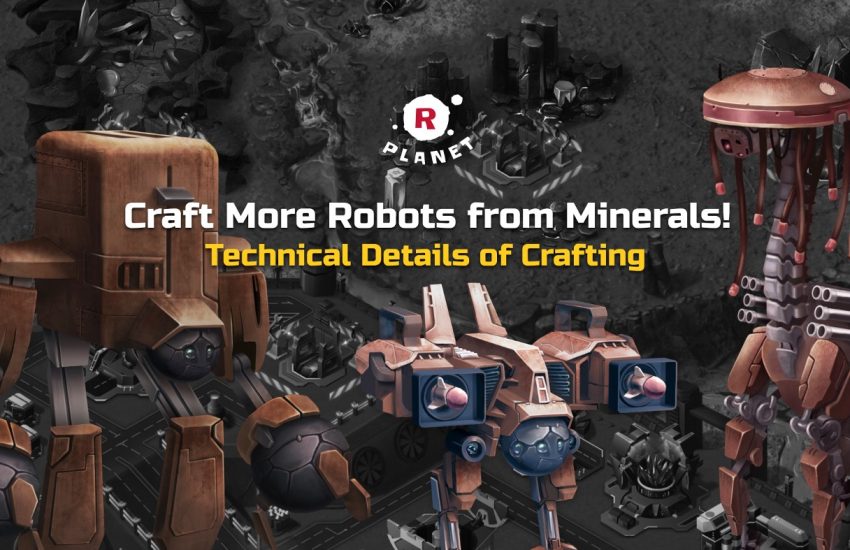 R-Planet robot crafting banner
