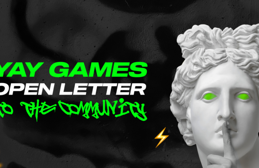 Carta abierta de YAY Games - Actualización de la comunidad