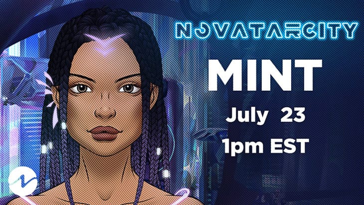 Unique Aging NFT Novatar Mint Commences Along With Immersive Virtual City