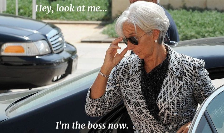 Lagarde está al volante y está más desordenada que nunca para el BCE